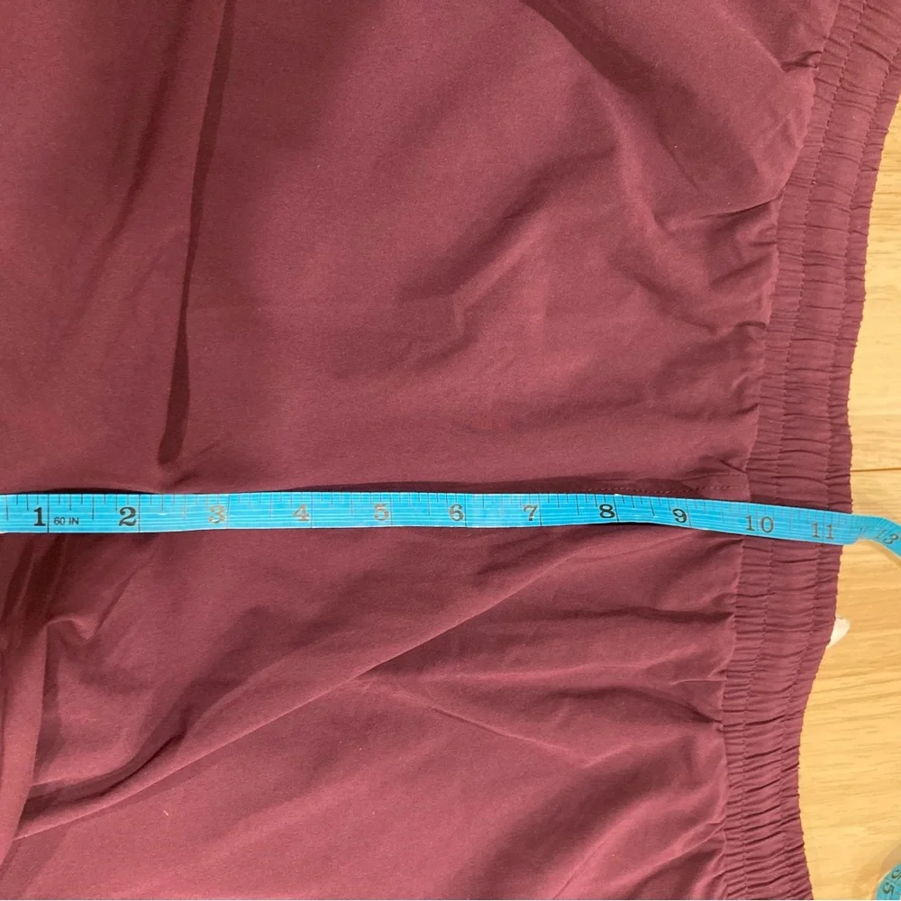 Bonobos Fielder Men's Burgundy Hybrid 2-in-1 Performance Shorts Size M